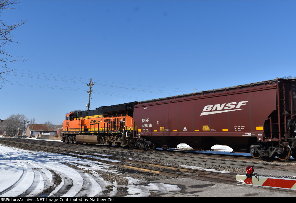 BNSF 490518 3980